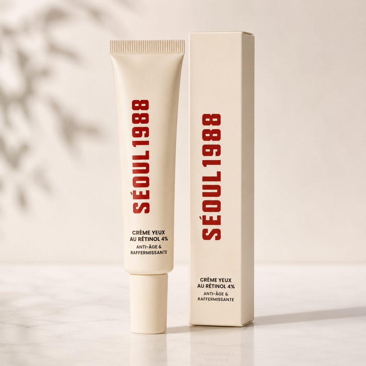 Produit SÉOUL1988 – Crème Yeux au Rétinol 4% Anti-Âge | Réduit Cernes, Rides & Poches | Soin Raffermissant et Liftant